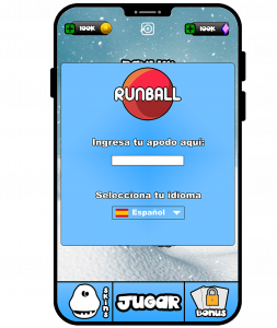 PopUp Nombre e Idioma